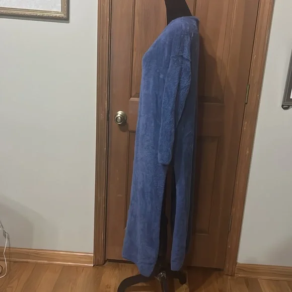 Free People Girls night in Maxi pullover in blue size small - Picture 2 of 6